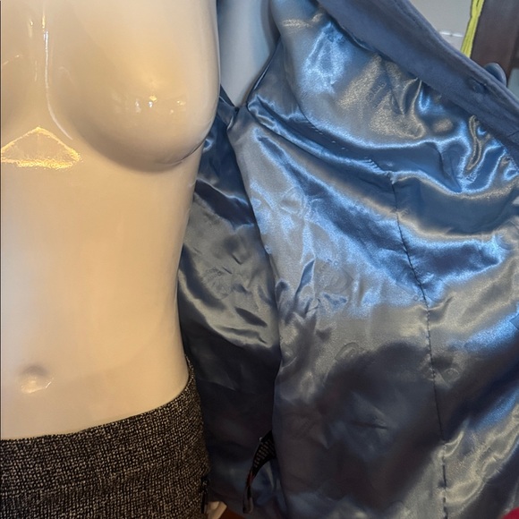 NWT Denver Hayes size large royal Blue Suede Women's Jacket - Picture 8 of 11